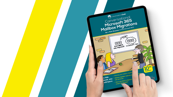 Conversational Microsoft 365 Mailbox Migrations - kostenloses E-Book von J. Peter Bruzzese (Microsoft MVP)