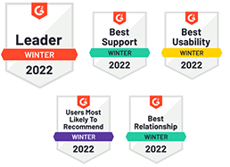 G2: Leader bei E-Mail-Signatursoftware Frühling 2022