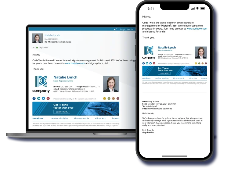 CodeTwo Email Signatures for Office 365