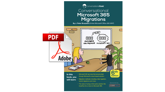 Conversational Microsoft 365 Migrations – kostenloser Guide von J. Peter Bruzzese (Microsoft MVP)