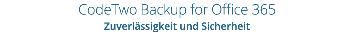 Backup O365 - header