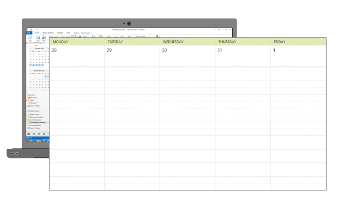 Outlook Kalender teilen. Gemeinsame Outlook Kalender ohne Exchange