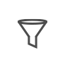 Filter items icon