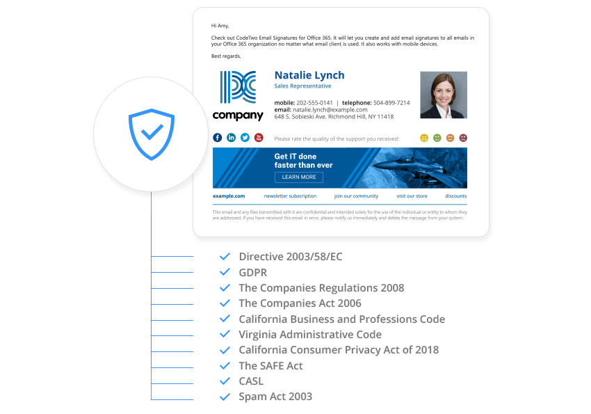 Konform bleiben mit ESIG for Office 365