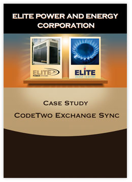 Fallstudie von Elite Power and Energy Corporation - CodeTwo Exchange Sync