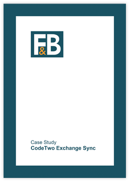 Fallstudie von F&B Law - CodeTwo Exchange Sync
