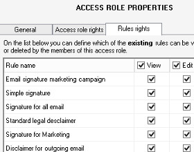 ER remote control access rights