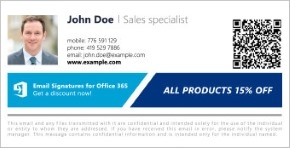 QR codes in email signatures