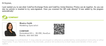 Exchange Rules - QR codes in email thumb 1