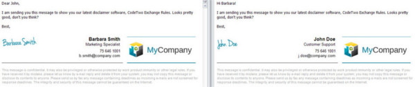 er family different signatures for users