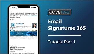Tutorial zu CodeTwo-Signaturen, Teil 1: Erstellen eines Kontos und Registrierung eines Tenants